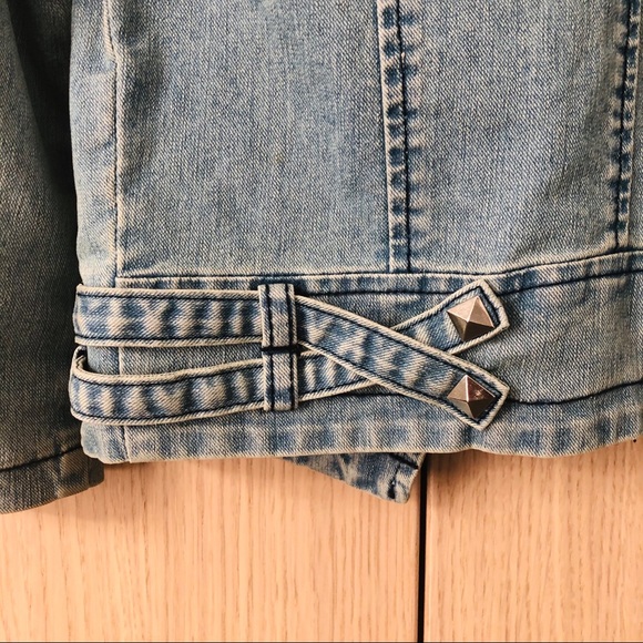 Moto Jean Jacket (S/petite) - Picture 5 of 8